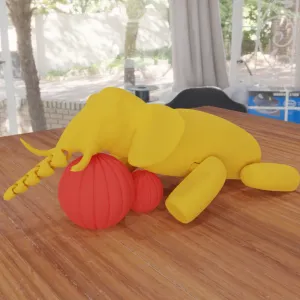 Cute flexi elephant