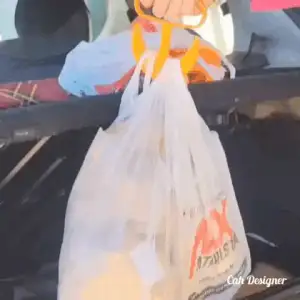 Grocery Bag Carrier / Shopping Bag Holder