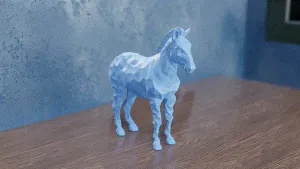 Low Poly Zebra