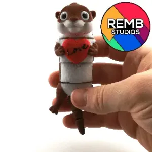 Articulated Love Otter | Flexi Otter