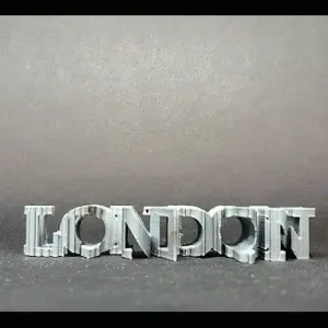 Text Flip - London Skyline