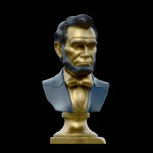 Lincoln Bust Sculpture