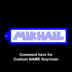 Mikhail- keychain