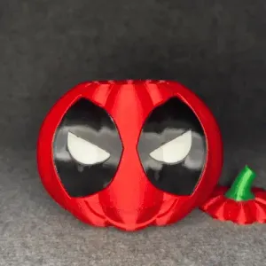 Halloween Pumpkin Deadpool - Seperated Parts & Multicolor