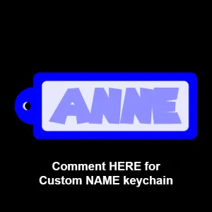 Anne- keychain