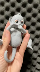 Articulated cute 3D Monkey