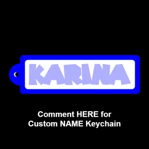 Karina- keychain