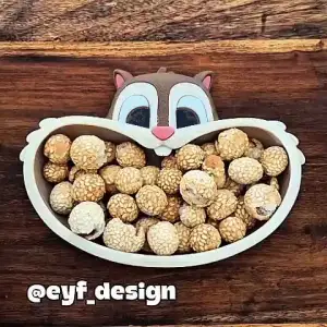 Squirrel Snack Bowl