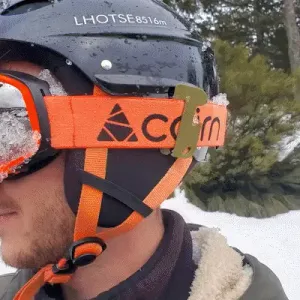 Clip-On Ski Goggle Scraper with Bottle Opener