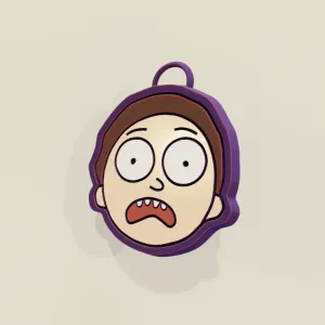 RICK AND MORTY FRIENDSHIP KEYCHAINS