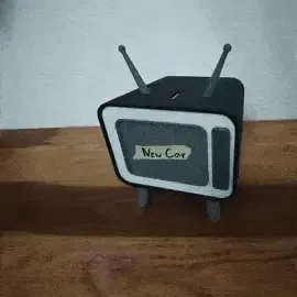 Super cute money box for your dream! Cool Old TV Edition!