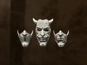 BLACK PHONE MASK