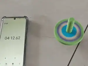 Top (nozzle plug) challenge for 5 minutes