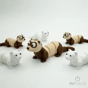Cute Ferret Articulated