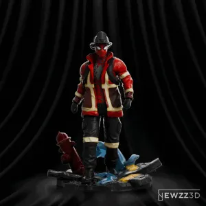 Firefighter Spider-Man