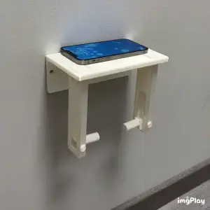 TOILET PAPER HOLDER for BATHROOM - QUICK CHANGE - HOME TOOLS