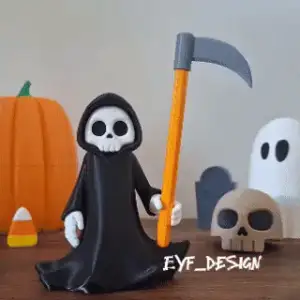 Grim Reaper Pencil Holder