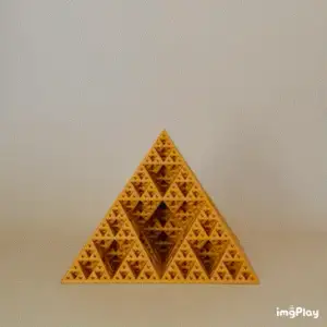 Sierpiński PYRAMID - FRACTAL PYRAMIDE SIERPINSKI STL FILE
