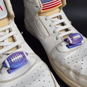 football shoelace buckle
