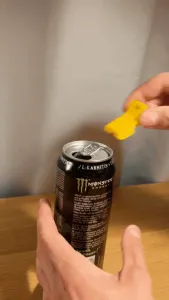 Abridor de Latas de Bebidas con Cubierta