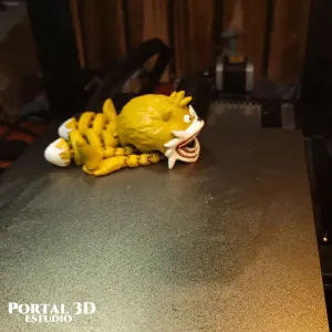 SHIN Tails / PRINT-IN-PLACE WITHOUT SUPPORT /3MF