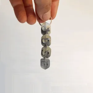 Dragon scales keychain (customizable)