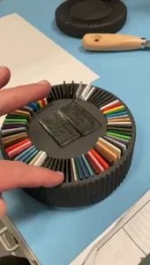 Rotating Filament Swatch Display (45/50mm swatch)