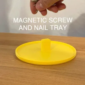 Magnetic Screw and Nail Tray