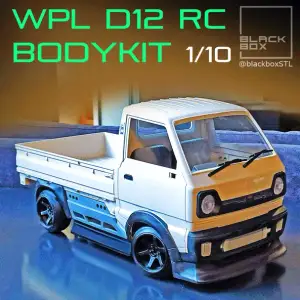 WPL D12 RC BODYKIT B004 BY BLACKBOX