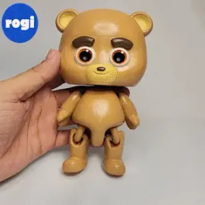 ANGRY/HAPPY TEDDY BEAR