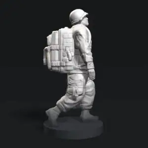 Soldier with Gear