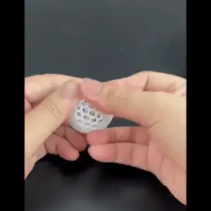 AIRLESS TABLE TENNIS BALL - PING PONG - STL & 3MF WITH SUPPO