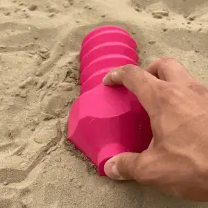 Nozzle sand mold