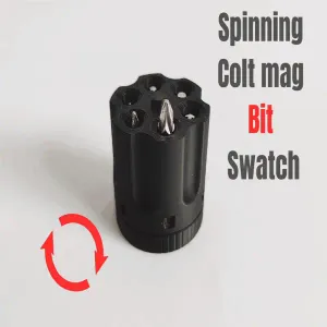 Spinning bit swatch