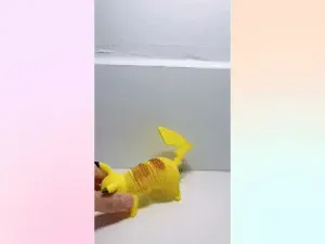 Springy Pikachu Pokemon | Multipart & Multicolor
