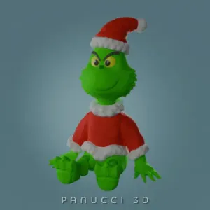 El Grinch - Adorno navideño ( colgante para el arbolito )