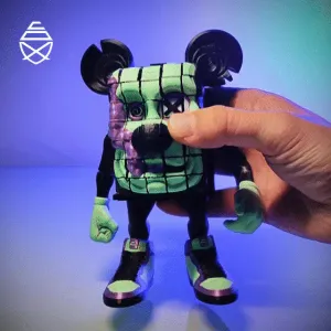 PIXEL MOUSE + BODY HOLDER