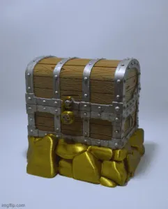 Treasure Chest Deck Box