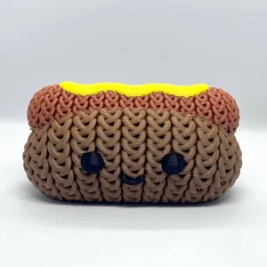 Knitted Hotdog