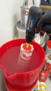 Paint Roller Cleaner – Drill Attachment