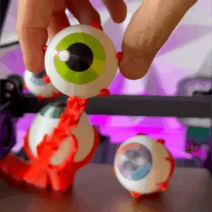 Ripped-Out Articulated Eyeballs