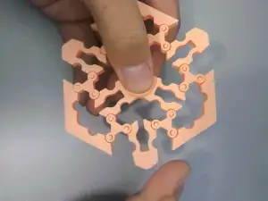 Bistable gyroscope - variable size up and down
