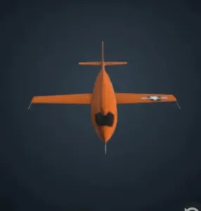 Bell X-1 Airforce Rocket Plane