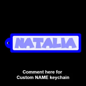 Natalia- keychain