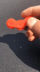 Herringbone Gear Tripple Spinner