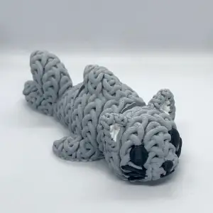 Knitted Flexi Cat Fish