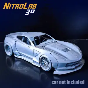 Bodykit for Corvette C7 Revell 2014 modelkit
