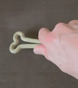 Flexible dog toy bone