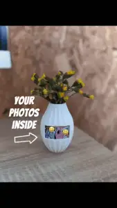 Vase avec photos 📸🏺
