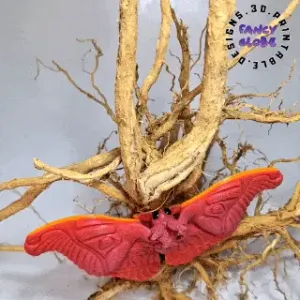 REALISTIC ATLAS MOTH (ARTICULATED, PRINT-IN-PLACE)
